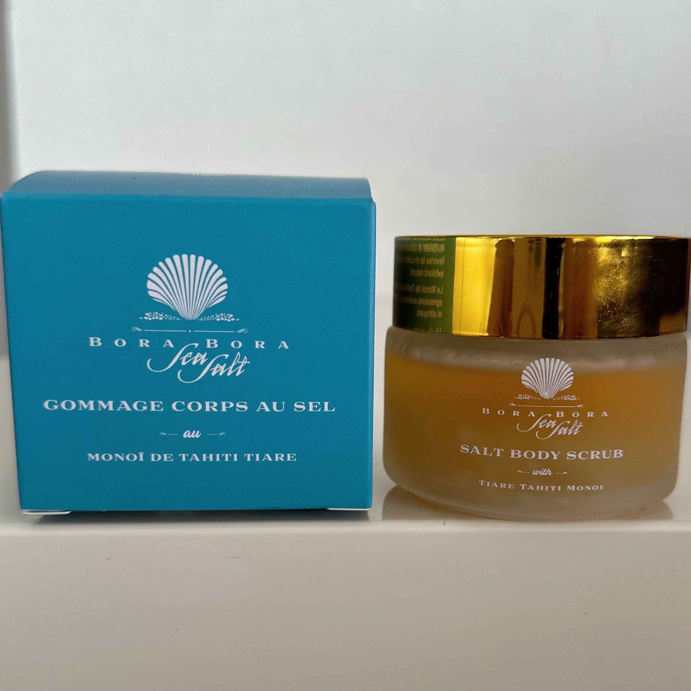 Bora Bora Sea Salt Body Scrub with Monoï Tiaré Tahiti